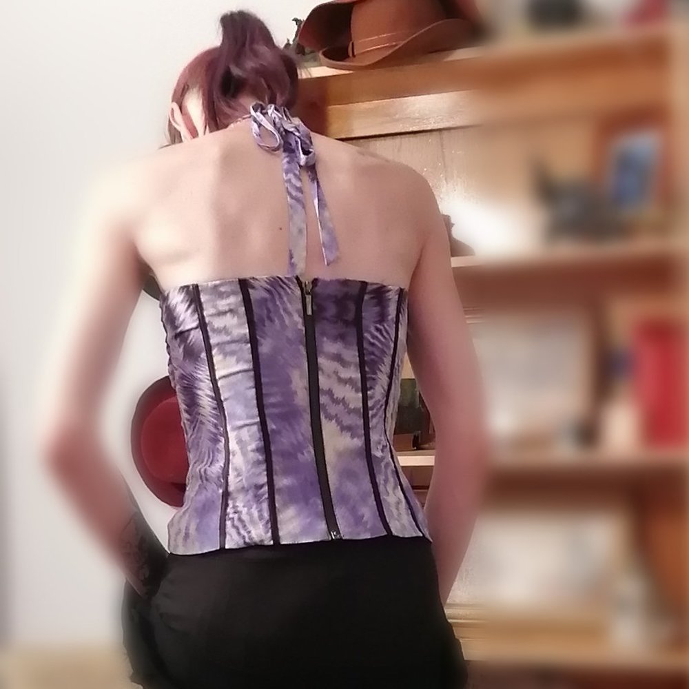 Corset style halter top - Picture 6 of 8